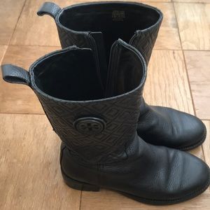 Tory Burch Marion Quilted Leather Boots